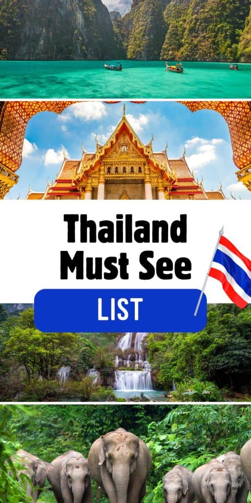 Thailand Must See Pin