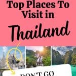 Thailand Best Places To Visit