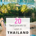 Places to visit in Thailand Pin