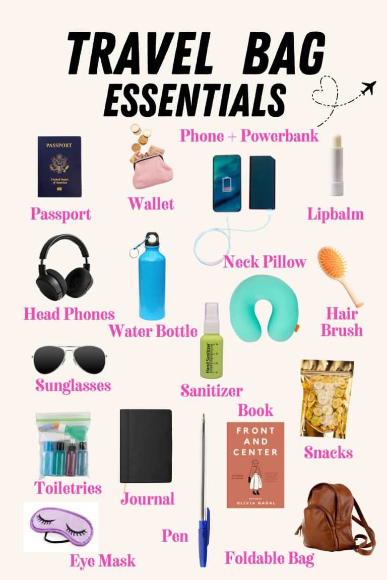 15 Travel Bag Essentials You’ll Never Want to Forget