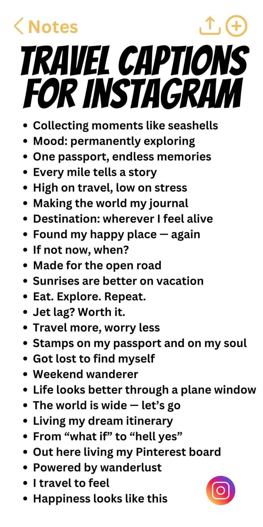 Loading Captions Wanderlust Loading... 150+ Travel Captions to Save