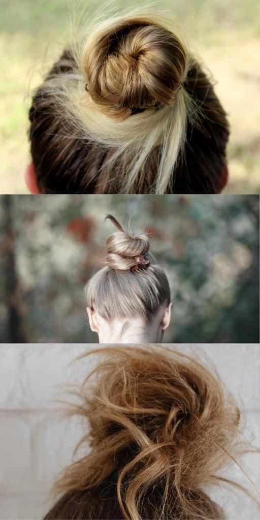 Messy Top Knot