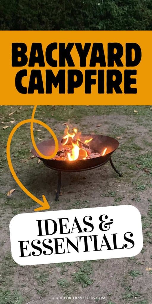 backyard Campfire Ideas and essentials
