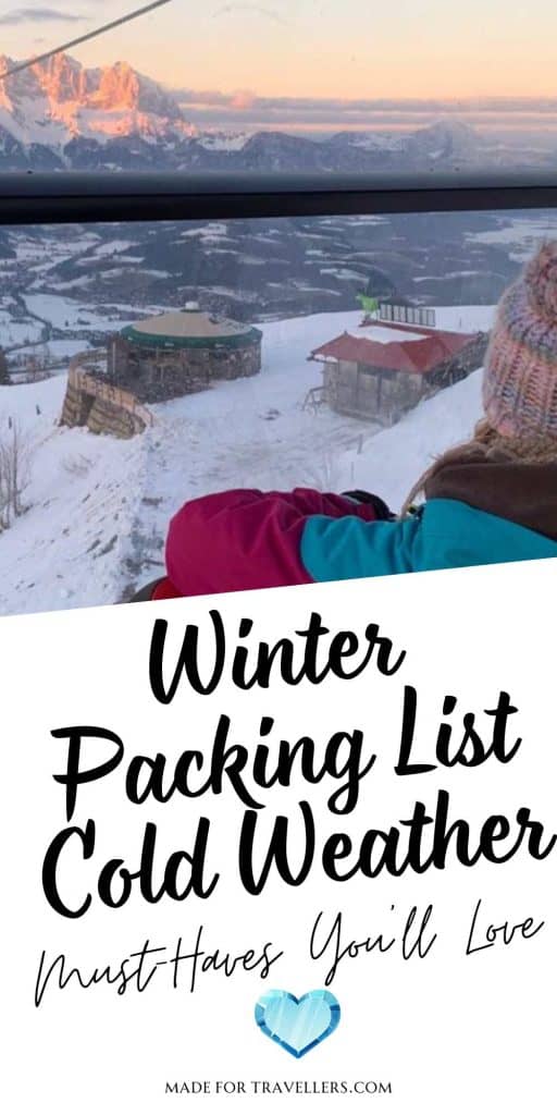 Winter Packing List Cold Weather
