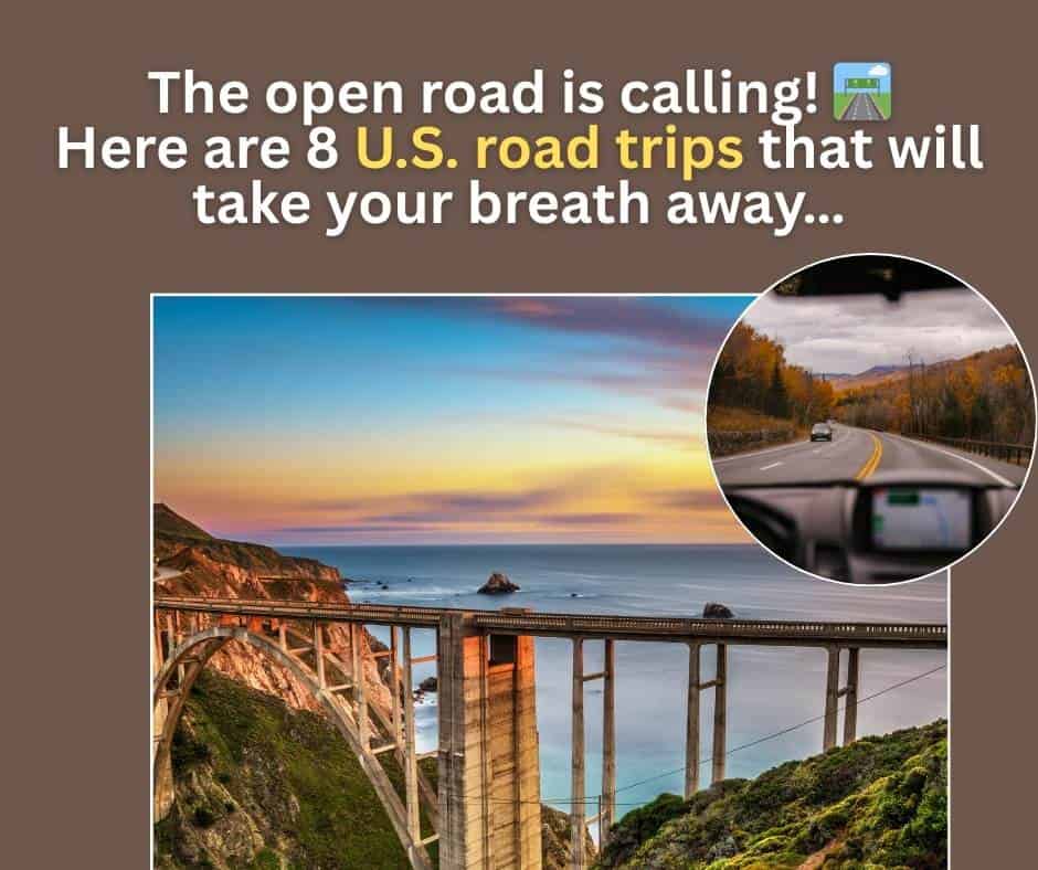 8 us road trips