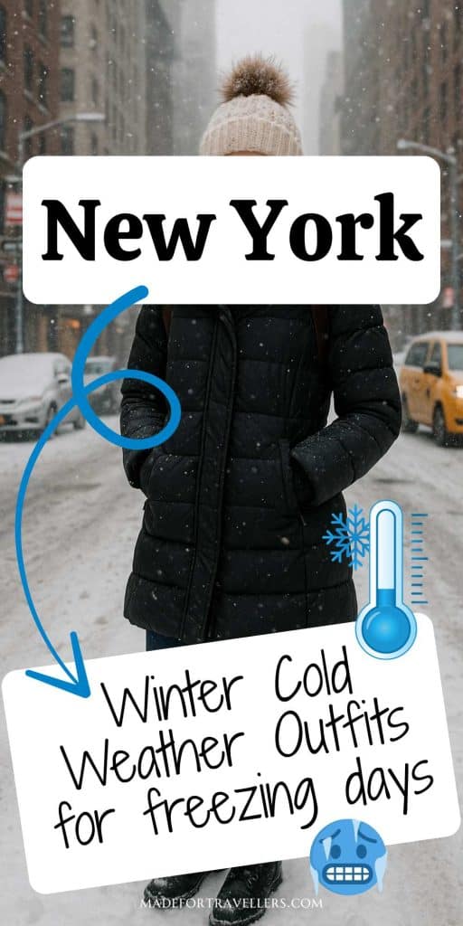 Winter Cold Weather Outfits for freezing days