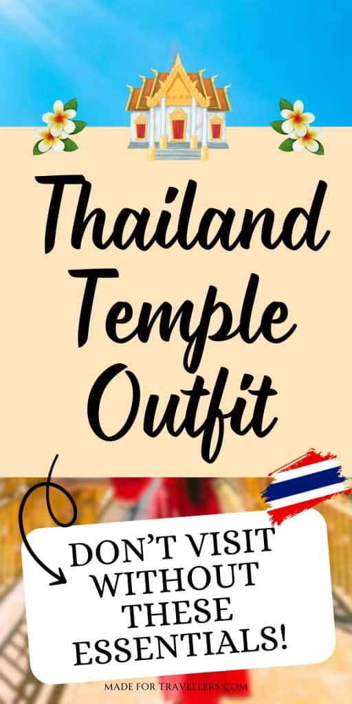 Thailand Temple Outfit