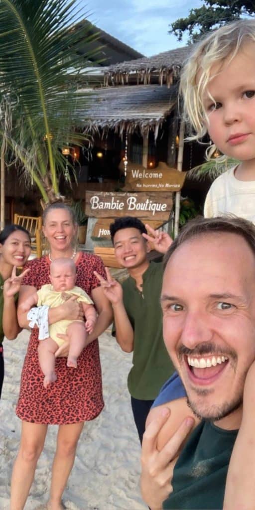 Family in Thailand