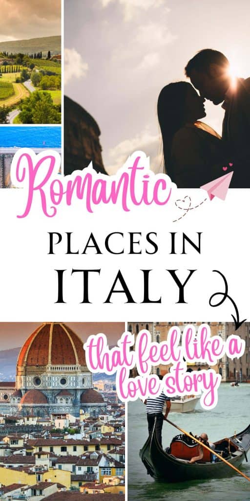 Romantic places in italy