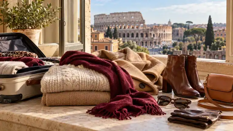 Your Ultimate Rome Packing List Winter for a Cozy, Stylish Trip 🇮🇹❄️